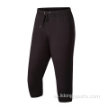 Men Jogger Sport Pantalones de pantalones a medias recortadas